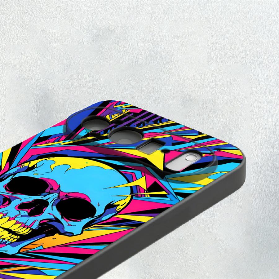 Neon Pop Art Skull Case for Go - Google Pixel 9 review and price