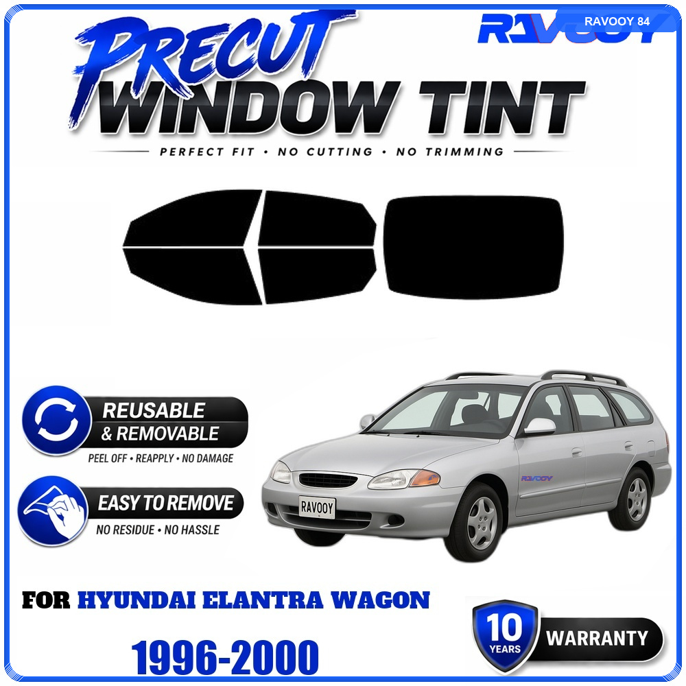 RAVOOY Precut Window Tint, Reu - Air Bubble Remover review and price