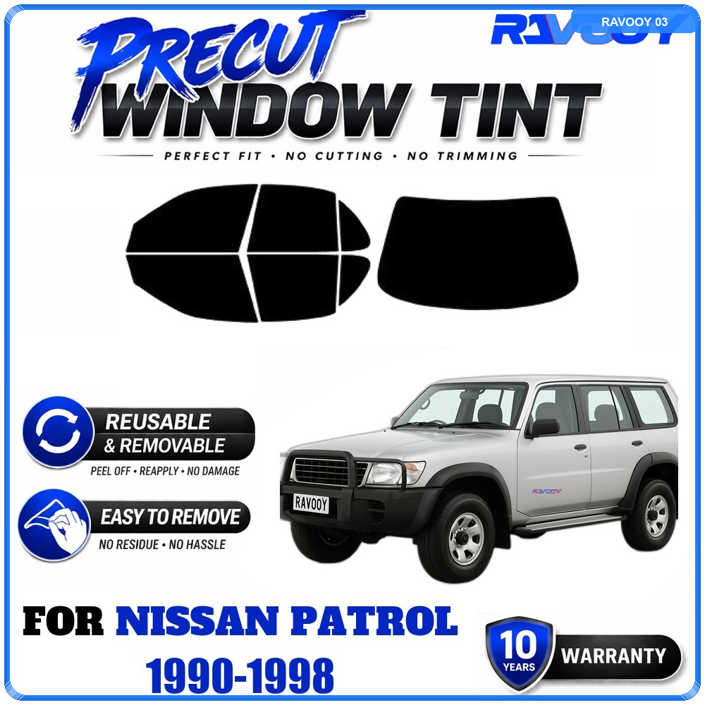 RAVOOY Precut Window Tint, Reu - Air Bubble Remover review and price